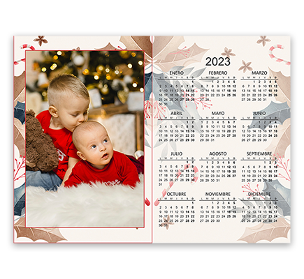 Calendario 15x20 con peana